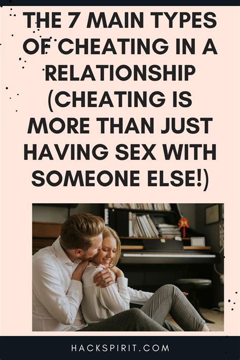 What Is Considered Cheating In A Relationship The Main Types
