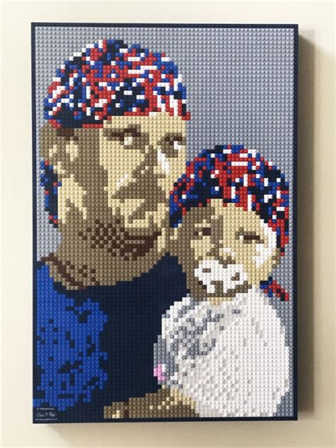 Lego Portraits From Your Photos Brickworkz