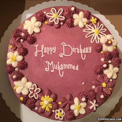 Ascii birthday sms and status messages collection, including messages and images. Happy Birthday muhammed Cake Images