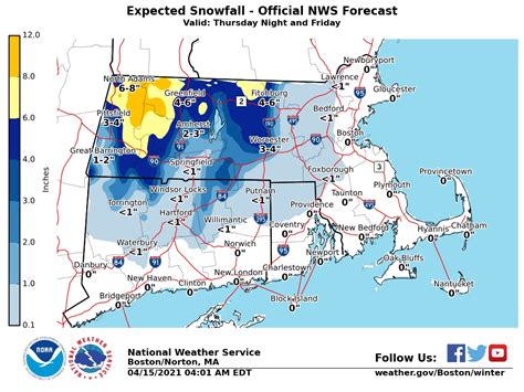 Snow Possible As Winter Storm Watch Issued In Worcester Area