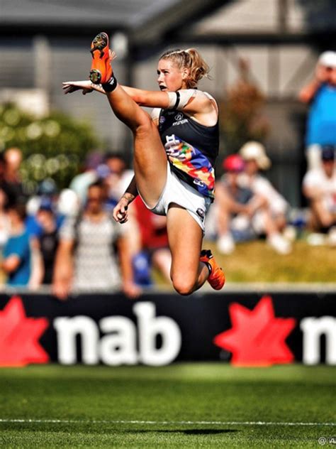 Sexism In Sport Why Taking Down The Action Photo Of Womens AFL Player