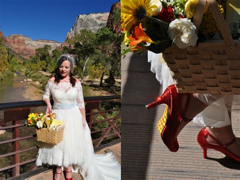 Wizard Of Oz Inspired Wedding The Bridal Collection Real Bride