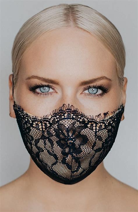 Provocateur With Head Straps Final Sale In 2021 Lace Face Mask
