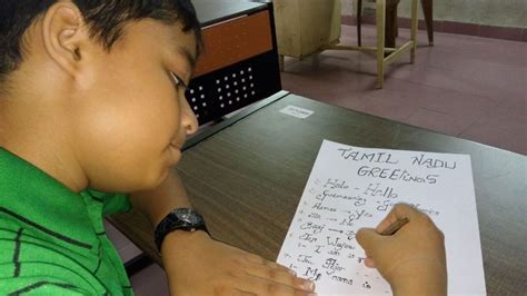 Writing Greetings Choithram School