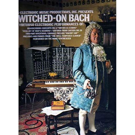 Switched On Bach Bach Electronic Music Moog Synthesizer