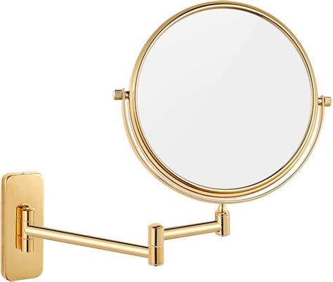 Fendouba Wall Mounted Mirror 3x Magnification Bathroom Shaving Mirror