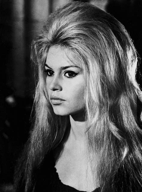 French Actress Brigitte Bardot Became Famous In The S For Her Sultry Dishevelled Hairstyles