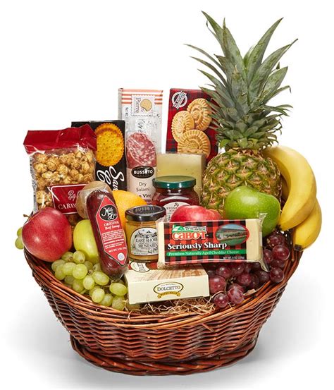 Packing and labelling can be modified according to buyer's instructions and specification. Abundant Gourmet and Fruit Basket at From You Flowers