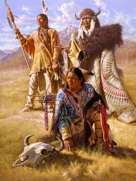 Alfredo Rodriguez Les Indiens d Amérique du Nord Искусство индейцев