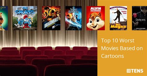 Top 10 Worst Movies Based On Cartoons Thetoptens