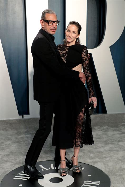 Jeff Goldblum And Wife Emilie Livingston 2020 Academy Award Viewing