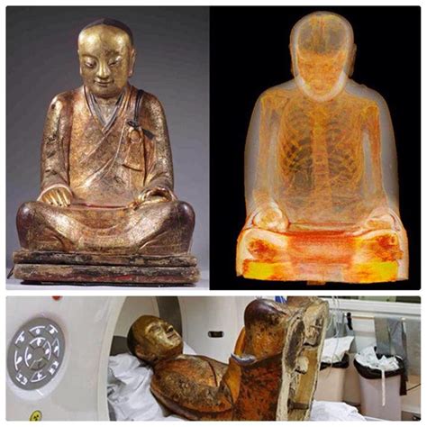 Archaeologist Found Hidden Mummy Inside 1000 Year Old Buddha Statue Ht
