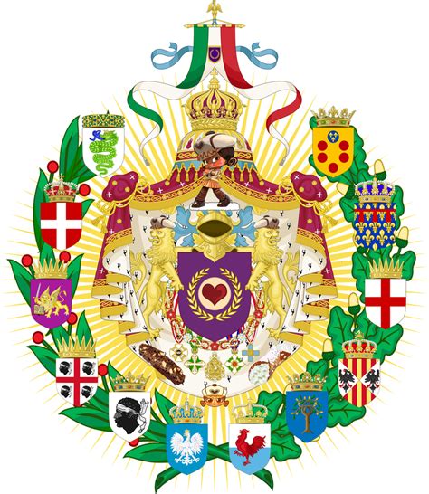 Greater Coat Of Arms Of The Italian Empire Im By Ericvonschweetz On