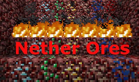 Nether Ores Mods Minecraft