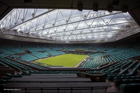 1 court, for crowd control purposes. Wimbledon's Centre Court Gets New Lighting To Improve TV ...