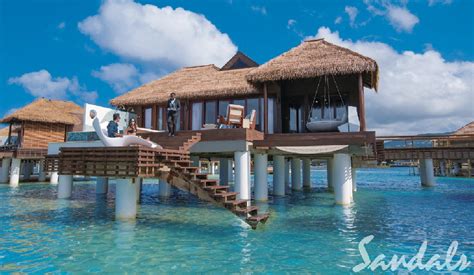 over the water bungalow suites in the caribbean honeymoons inc