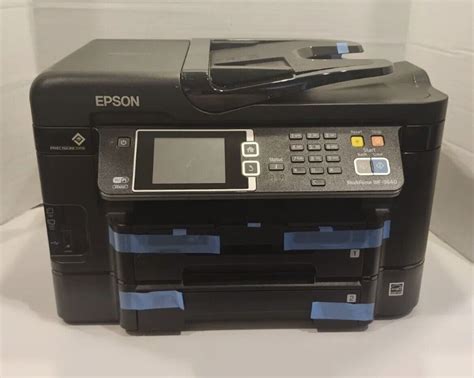 Epson Workforce Wf 3640 All In One Wireless Color Printer Open Box