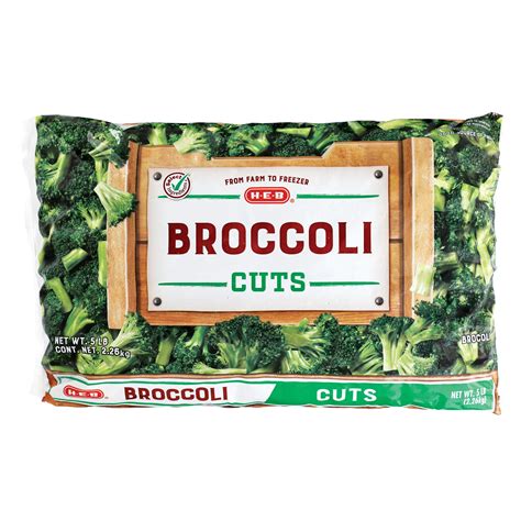 H E B Frozen Broccoli Cuts Texas Size Pack Shop Broccoli