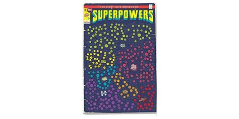Pop Chart Lab Omnibus Of Comics Superpowers Poster