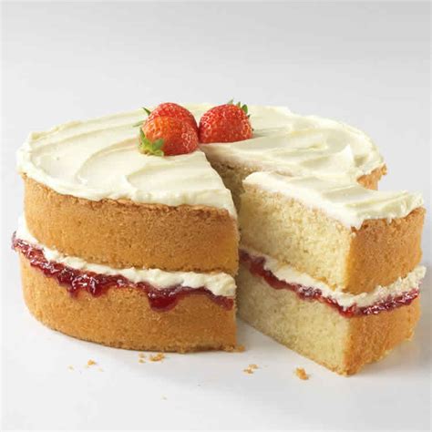 Victoria Sponge Cake Un Gâteau éponge Moelleux Et Fondant