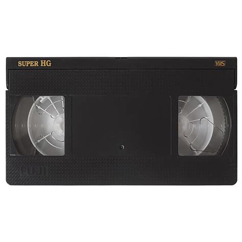 Fujifilm 60 Super Shg Vhs Cassette Tape Retro Style Media