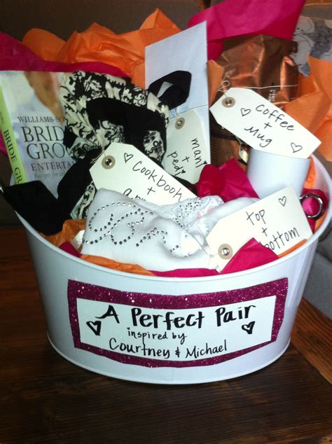 Bridal Shower T Perfect Pairs Basket All The Ts