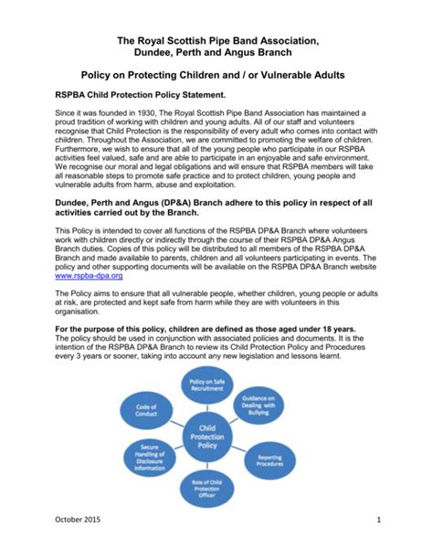 Protection Of Children And Vulnerable Adults
