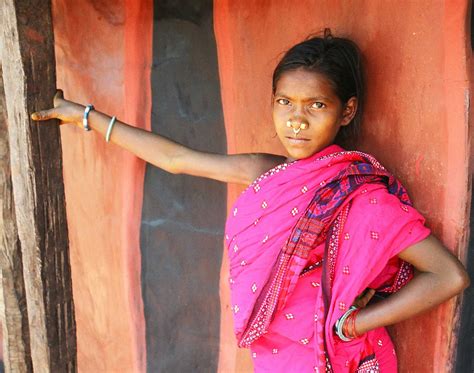 Orissa Girl Martin Regg Cohn Photo Shows Tribal Girl In Ku Flickr