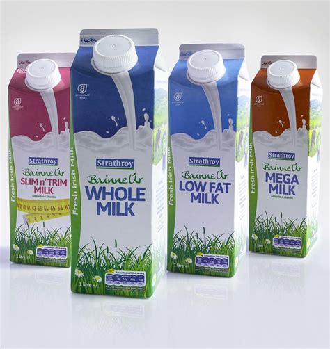Bainne Úr Fresh Irish Milk Milk Packaging Dairy Packaging Food
