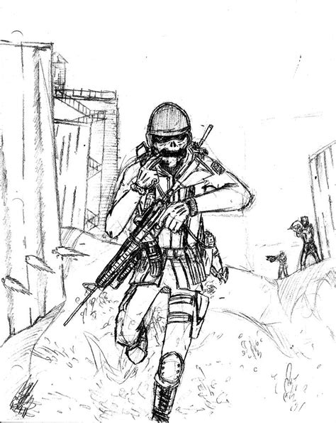 Modern Warfare 2 Ghost By Catsrock7 On Deviantart