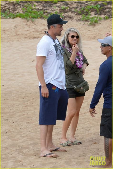 Fergie And Josh Duhamel Get Leid At The Beach In Maui Photo 3840263