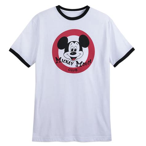 When did the mickey mouse club come back on tv? Disney Shirt for Adults - Mickey Mouse Club Logo - Ringer