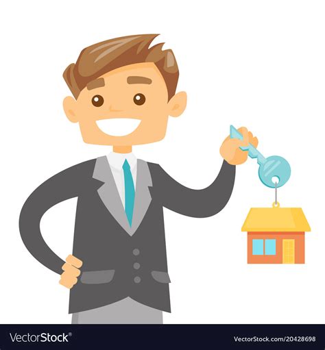 Owner of freefire | जानिए freefire ka मालिक कौन है. Young caucasian owner holding key to his new house