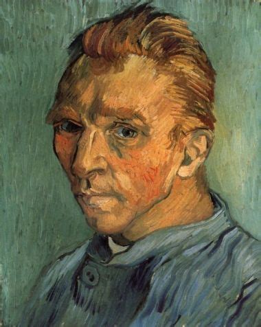 Vincent Van Gogh Seen Here In His Self Portrait Titled Portrait De L