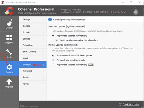 How To Configure Ccleaner Update