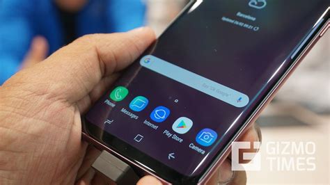 Samsung Galaxy S9 Front Gizmo Times