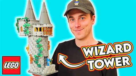 Building A Lego Wizards Tower Youtube