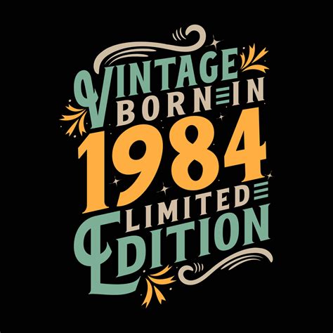 Clásico nacido en 1984, nacido en Clásico 1984 cumpleaños celebracion