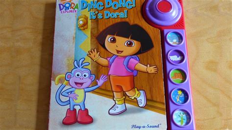 Play A Sound Dora The Explorer Ding Dong It S Dora Book Dora The Explorer Youtube