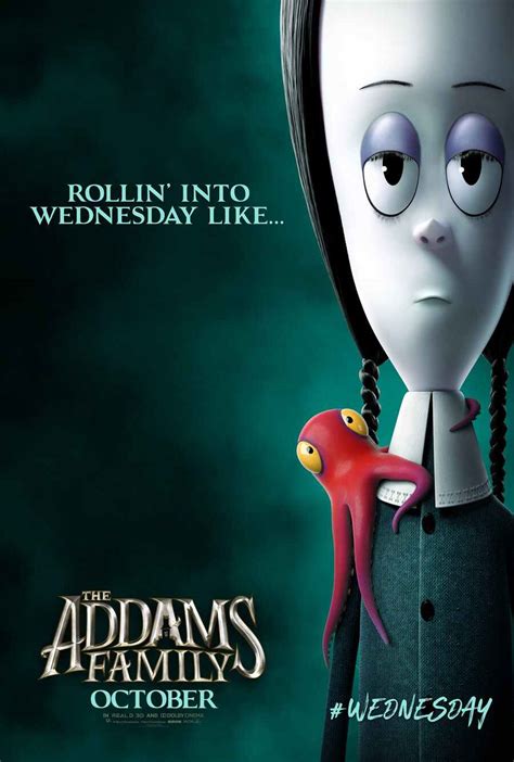 character posters   addams family    spook