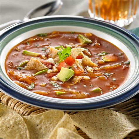 Spicy Mexican Tomato Soup