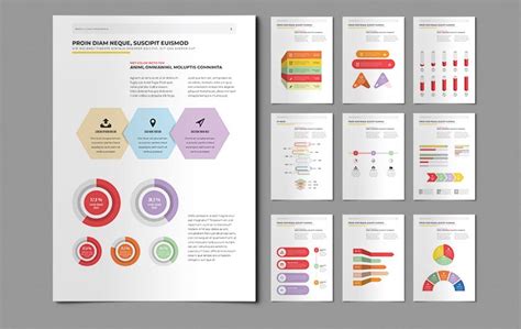 Infographic Elements For Indesign V3 Indesign Templates