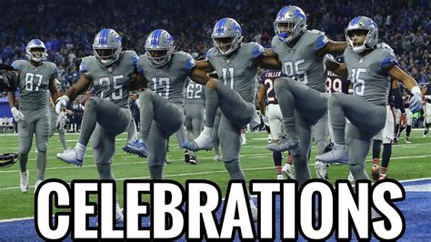 Nfl Best Celebrations Of All Time 100k Special Youtube