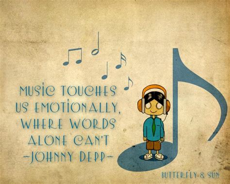 List of best quotes about music. Johnny Depp Music Quote Pictures, Photos, and Images for Facebook, Tumblr, Pinterest, and Twitter