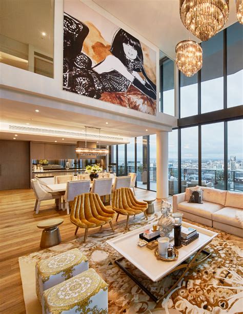 Decor Inspiration Melbourne Penthouse A Fashionable Apartment By