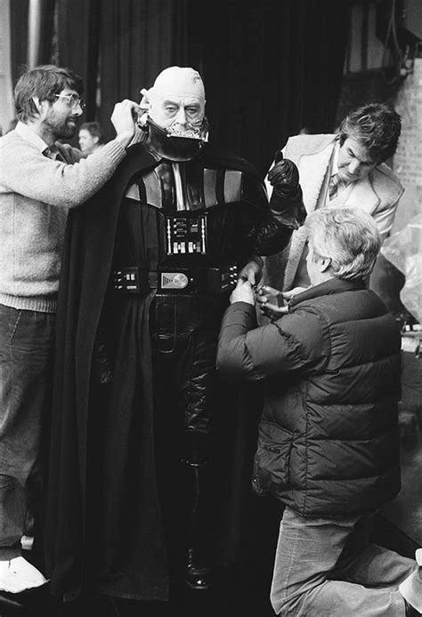 Sebastian Shaw As Darth Vader In Return Of The Jedi 1983 R40yearsago