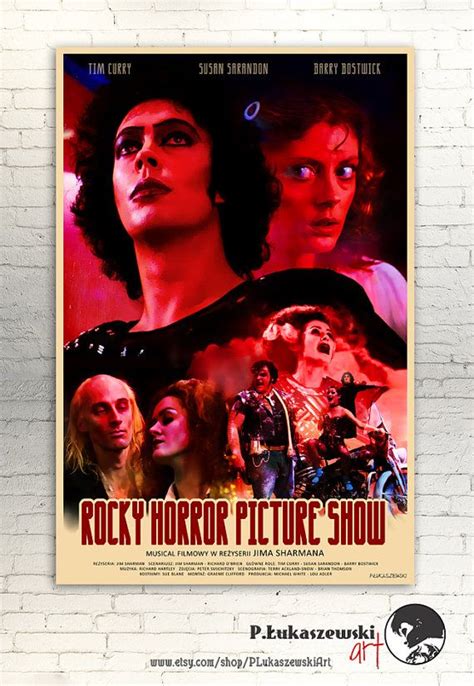 The Rocky Horror Picture Show Movie Poster Print Tim Etsy Rocky