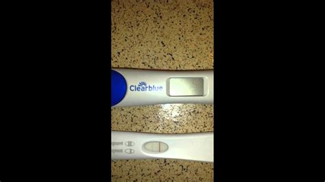My First 2 Positive Pregnancy Tests Youtube