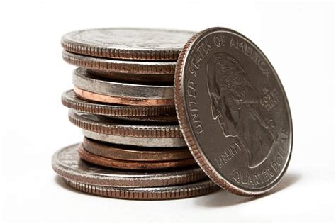 Penny Nickel Dime Quarter Stock Photos Pictures And Royalty Free Images