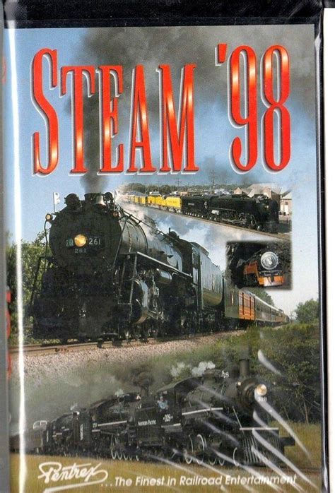 Vhs Railroad Video Tape Steam 98 Pentrex Train 120 Minutes 3770251748
